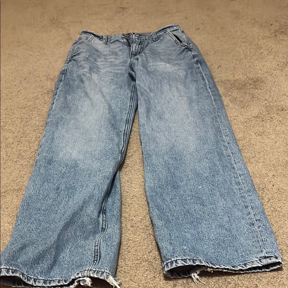 Aeropostale 90's Baggy Light Blue Jeans